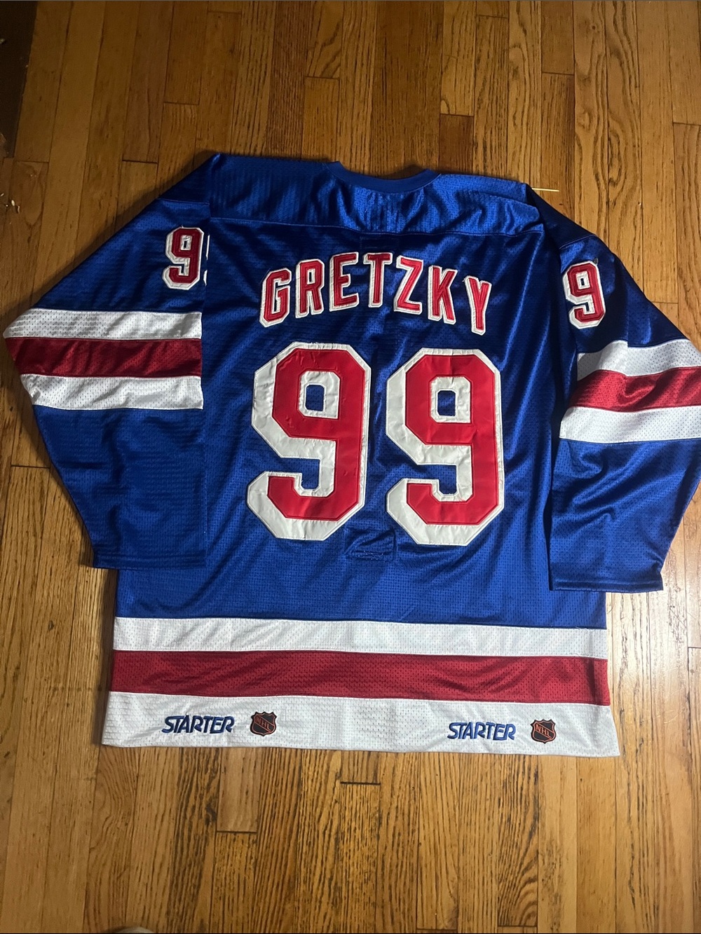 Wayne Gretzky New York Rangers
Jersey Flight Strap Sz 60